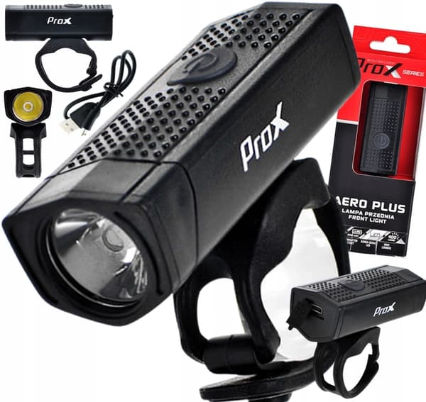 PROX AREO F PLUS 400Lm USB LED cykellampa