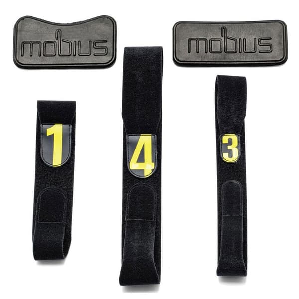 Mobius Remudskiftningssæt X8 Knee Brace Sort XL
