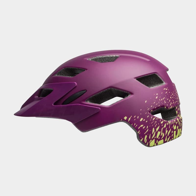 Cykelhjälm Bell Sidetrack MIPS Matte Plum Pear, Universal Youth (50 - 57 cm)