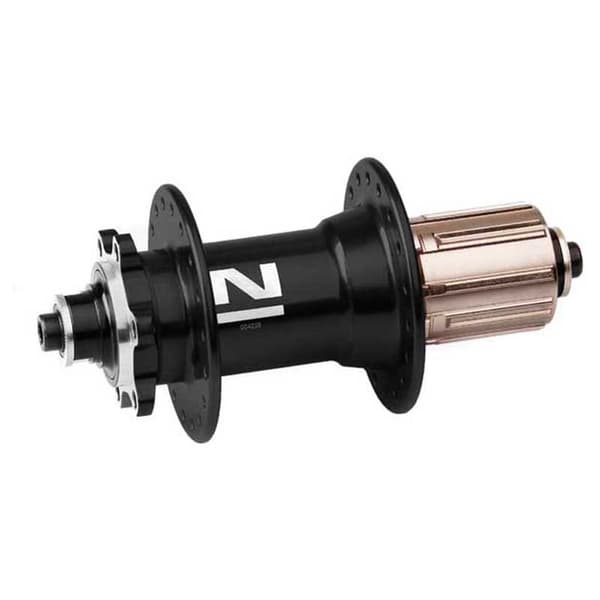 Novatec Takanapa D042sb Hopeinen 36H / 145 mm