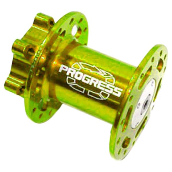 Progress Etunapa Turbine Ultra Disc Mtb Keltainen 28H / Lefty