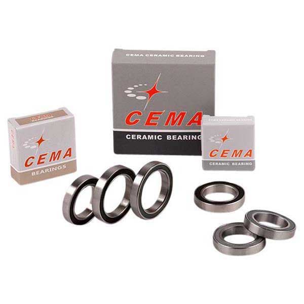 Cema Keramiska Navlager 6805 Silver 25 x 37 x 7 mm