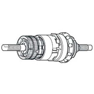 Shimano Bøsning Sg-3c41 Sort 175 mm