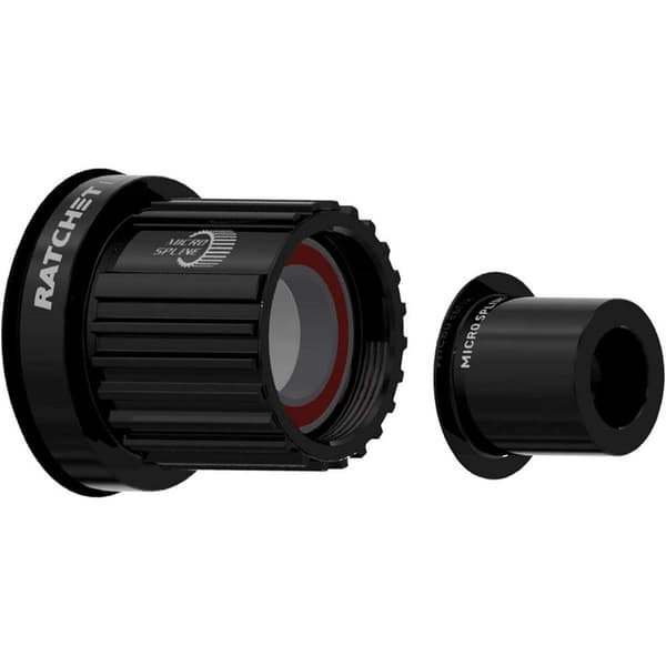 Dt Swiss Ratchet Ln Shimano Microspline Mtb-frihjulsnav Med Höger ändkåpa Silver