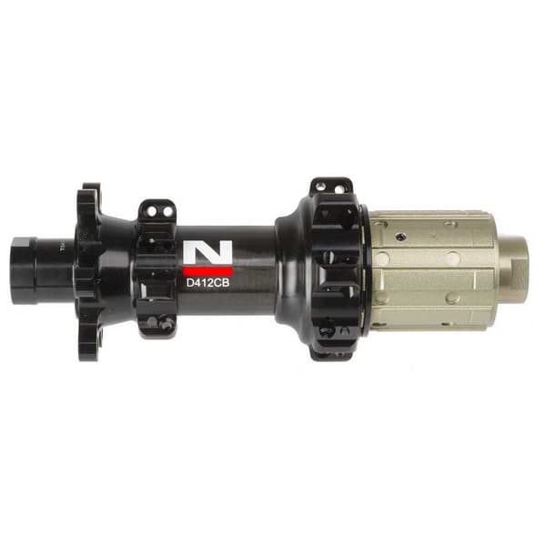 Novatec D412cb 6b Shimano 10-11s/sram Xx1 Bagnav Sort,Søvfarvet 24H / 12 x 142 mm