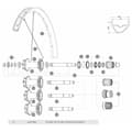 Miniatyrbillede 2 af 2: Mavic Id360 D6t 7s Navaksel Sort 12 x 150/157 mm