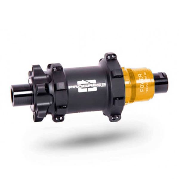 Progress Nitro Mtb Straight Pull Baknav Svart 32H / 12 x 142 mm