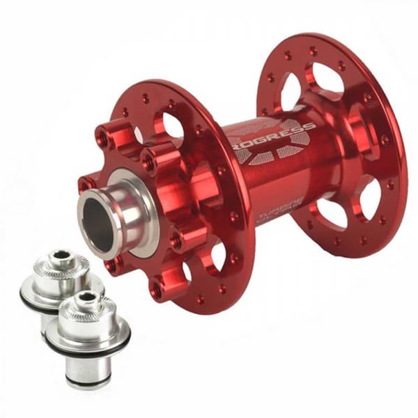 Progress Turbine Ultra Disc Conic Mtb Framnav Röd 28H / 9/15 X 100 mm