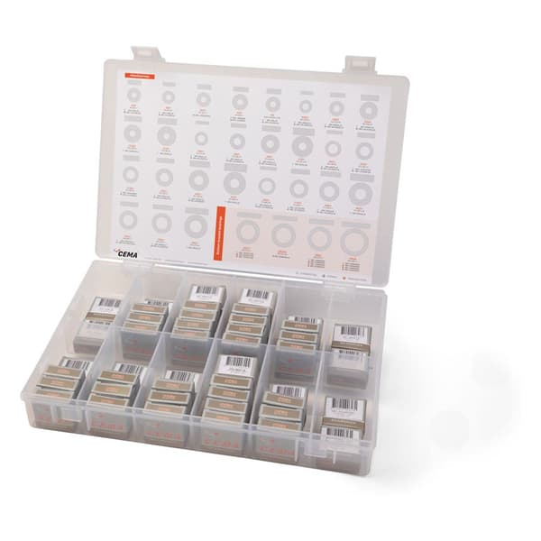 Cema Navlejer Kasse 50 Enheder Transparent