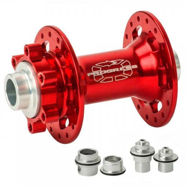 Progress X-score Disc Mtb Etunapa Punainen 28H / 9/15/20 x 100 mm