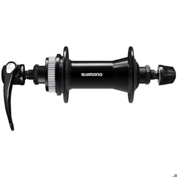 Framnav med skivbroms och central låsning Shimano Cues HB-QC400