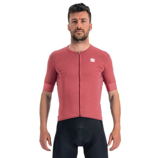 Sportful Lyhythihainen Jersey Monocrom Pinkki L Mies