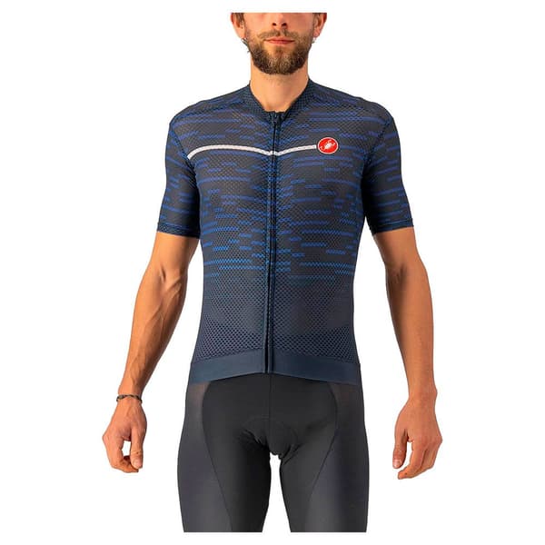 Castelli Lyhythihainen Jersey Insider Sininen L Mies