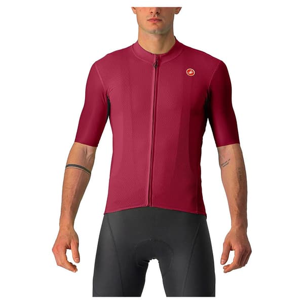 Castelli Kortærmet Trøje Endurance Elite Rød M Mand
