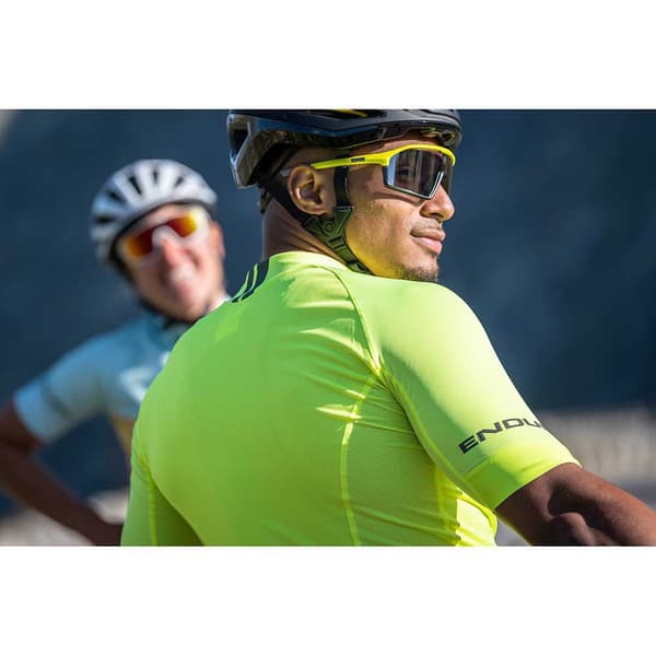 Endura Kortærmet Trøje Fs260-pro Ii Relaxed Fit Gul 2XL Mand