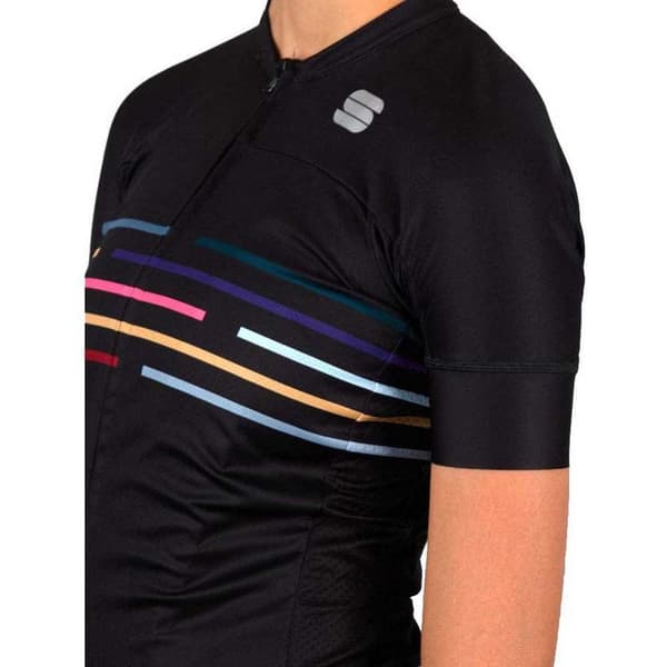 Sportful Kortærmet Jersey Velodrome Sort M Kvinde