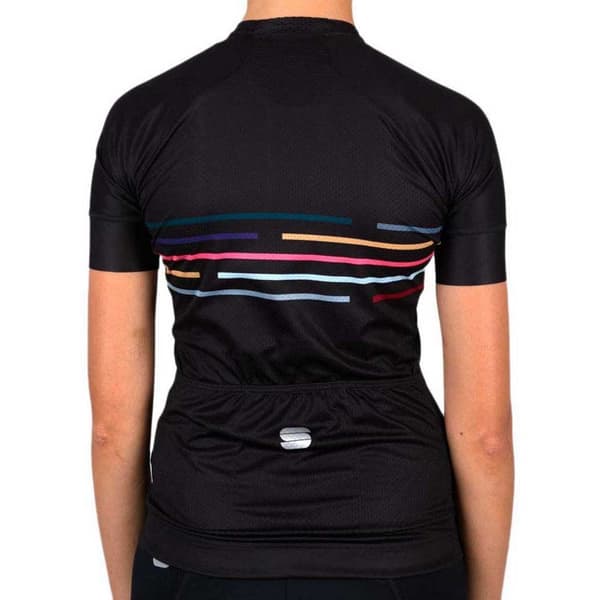 Sportful Kortærmet Jersey Velodrome Sort M Kvinde