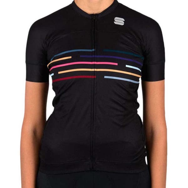 Sportful Kortærmet Jersey Velodrome Sort M Kvinde