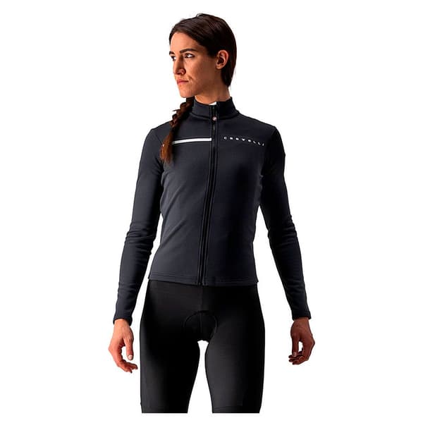 Castelli Pitkähihainen Jersey Sinergia 2 Musta L Nainen