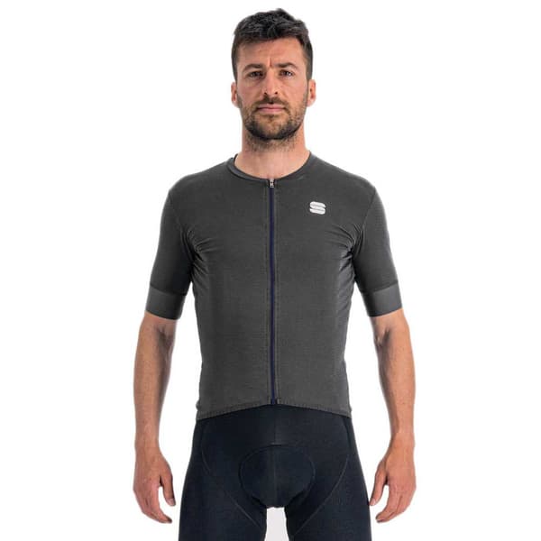 Sportful Kortærmet Jersey Monocrom Sort S Mand