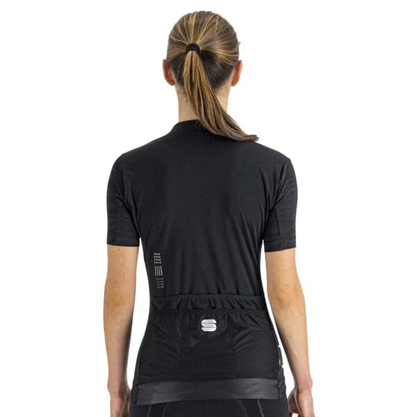 Sportful Kortærmet Jersey Supergiara Sort S Kvinde