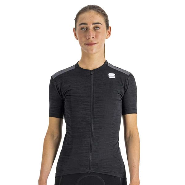 Sportful Kortærmet Jersey Supergiara Sort S Kvinde