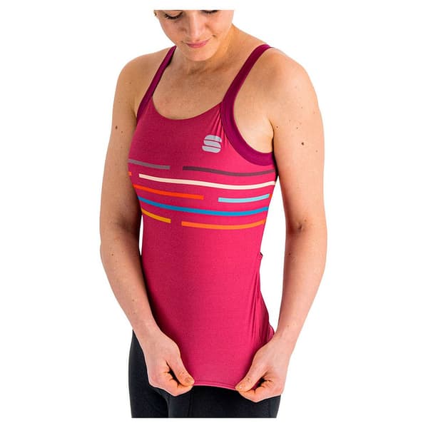 Sportful Ærmeløs Jersey Velodrome Rosa S Kvinde