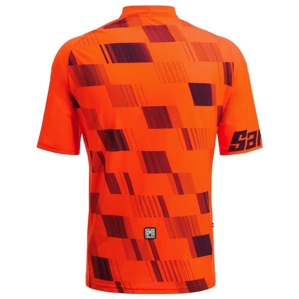 Santini Kortärmad Endurotröja Fibra Orange M Man