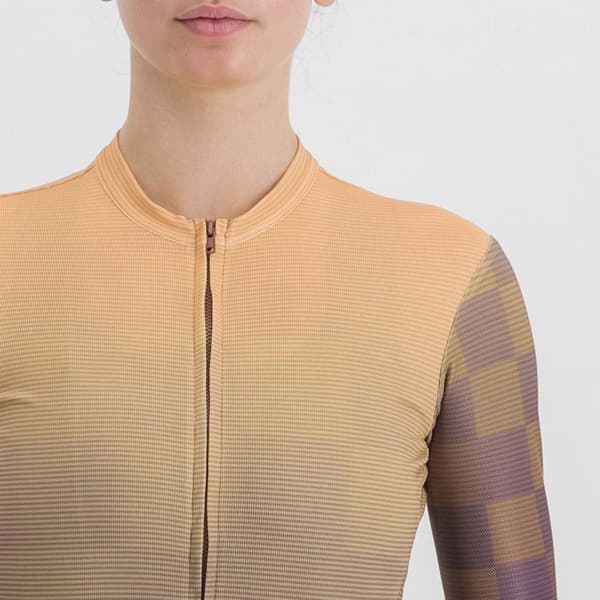 Sportful Kortærmet Trøje Rocket Beige M Kvinde