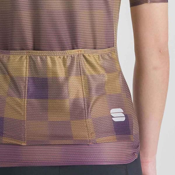 Sportful Kortærmet Trøje Rocket Beige M Kvinde