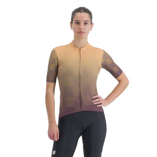 Sportful Kortærmet Trøje Rocket Beige M Kvinde