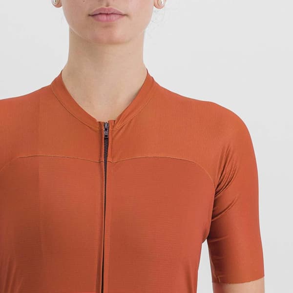 Sportful Kortärmad Tröja Snap Orange,Lila S Kvinna