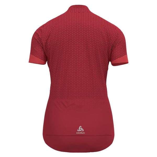 Odlo Essential 411951 Kort Ærme Jersey Orange S Kvinde