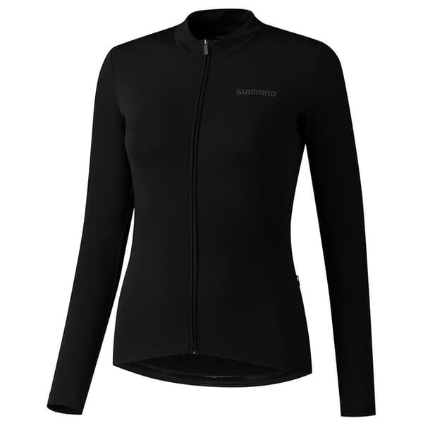 Shimano Langærmet Trøje Kaede Thermal Sort S Kvinde