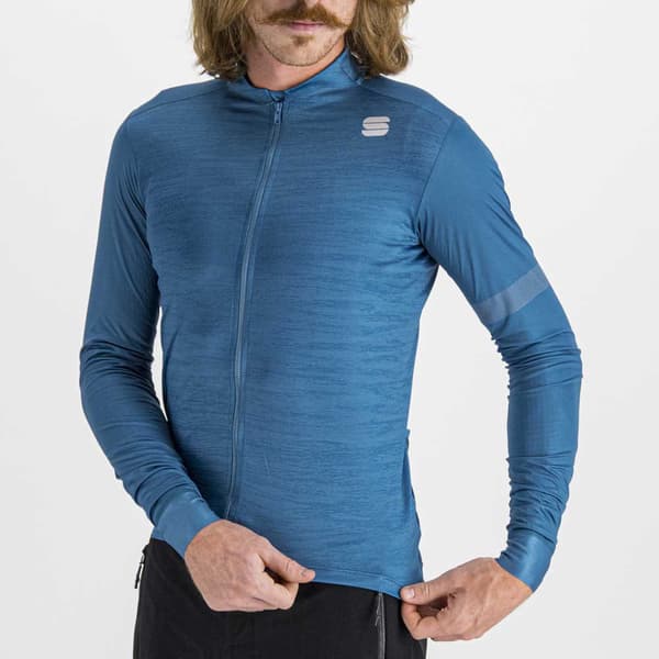 Sportful Langærmet Trøje Supergiara Thermal Blå XL Mand