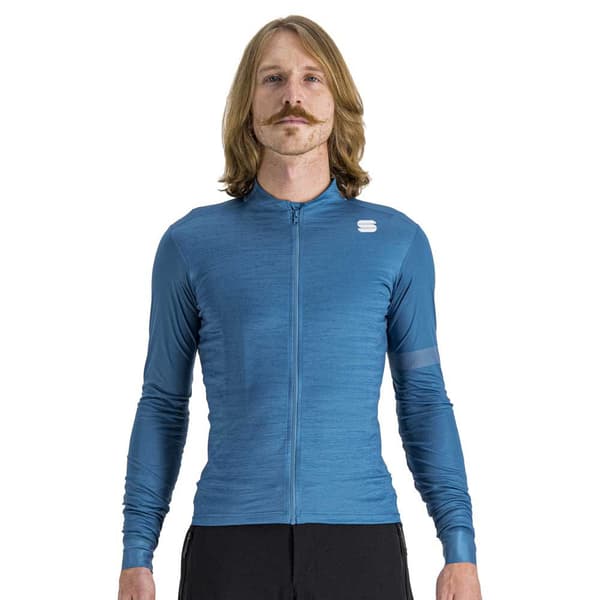 Sportful Langærmet Trøje Supergiara Thermal Blå XL Mand
