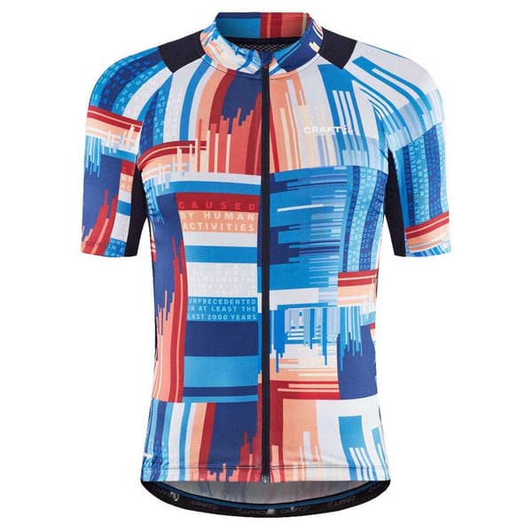 Craft Lyhythihainen Jersey Adv Endur Graphic Sininen L Mies