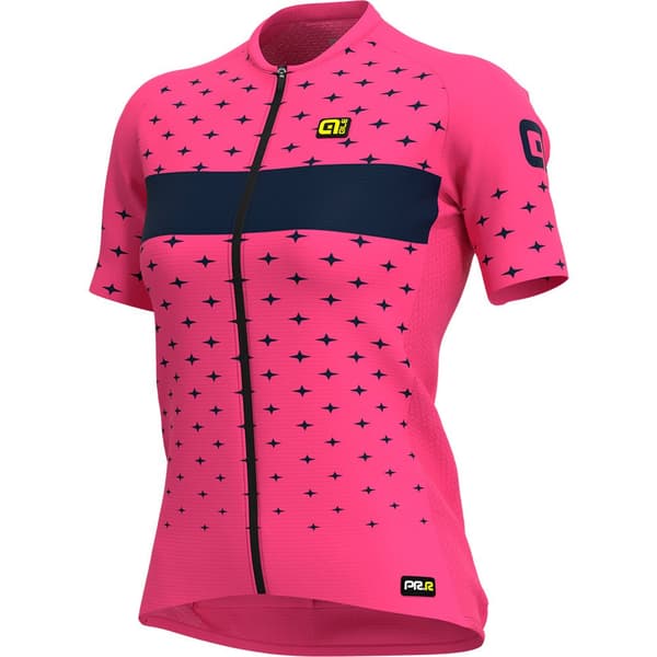 Ale Kortærmet Jersey Prr Stars Blå,Rosa S Kvinde