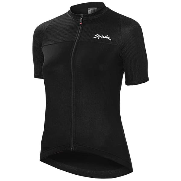 Spiuk Lyhythihainen Jersey Anatomic Musta L Nainen