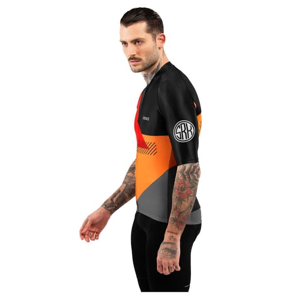 Siroko Kortærmet Jersey M2 California Orange M Mand