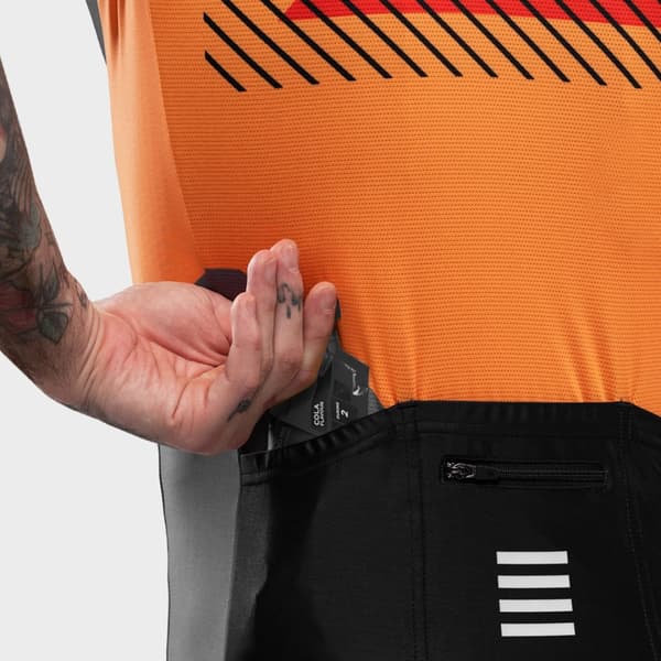 Siroko Kortærmet Jersey M2 California Orange M Mand