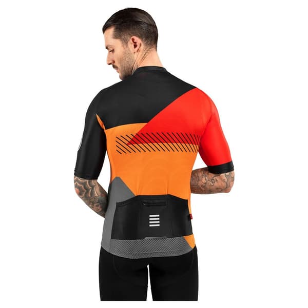 Siroko Kortærmet Jersey M2 California Orange M Mand