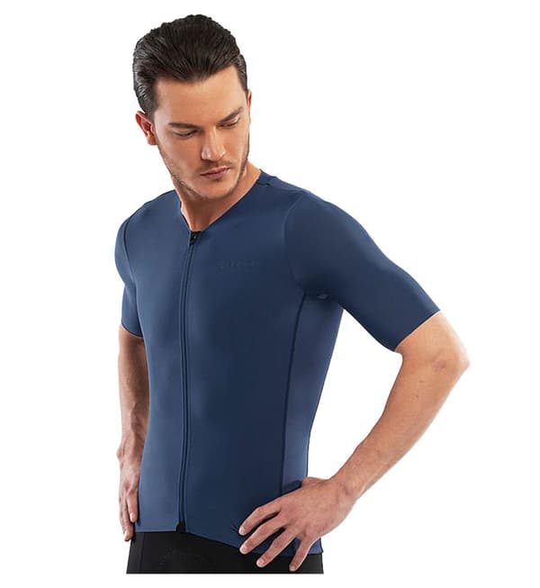 Siroko Kortærmet Jersey Srx Pro Tirreno Blå XL Mand