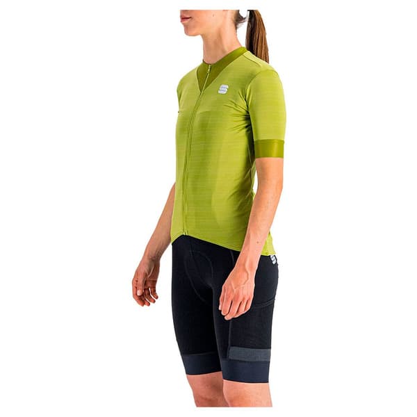 Sportful Kortærmet Jersey Kelly Grøn L Kvinde