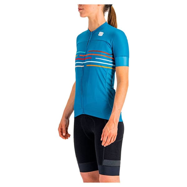 Sportful Lyhythihainen Jersey Velodrome Sininen S Nainen