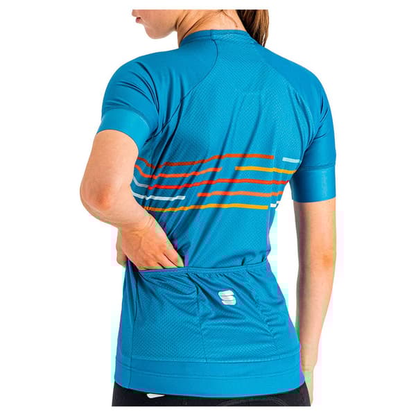 Sportful Lyhythihainen Jersey Velodrome Sininen S Nainen