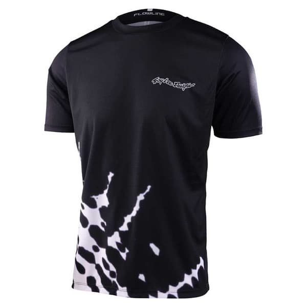 Troy Lee Designs Kortærmet Enduro Trøje Flowline Sort M Mand