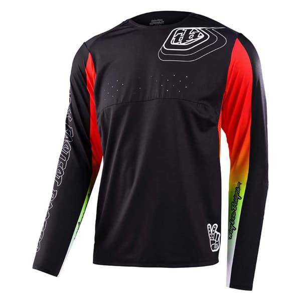 Troy Lee Designs Pitkähihainen Enduro Jersey Sprint Musta M Mies