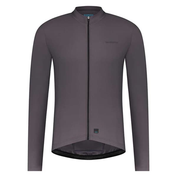 Shimano Langærmet Trøje Element Grå M Mand