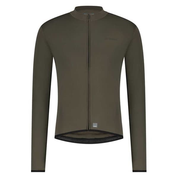 Shimano Langærmet Trøje Vertex Thermal Grøn L Mand